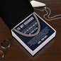 Cuban Link Chain - To My Husband "I Love You Forever and Ever"