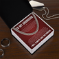 Cuban Link Chain - To My Grandon "I Will Love You Until My Last Breath"