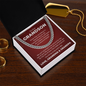 Cuban Link Chain - To Our Grandson "You Make Us Proud"