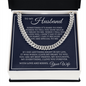 Cuban Link Chain - To My Husband "You Are Special To Me"