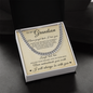 Cuban Link Chain - To My Grandson "Never Forget That I Love You"
