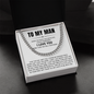 Cuban Link Chain - To My Man "I Love You"