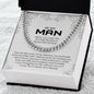 To my Man, Cuban Link Chain