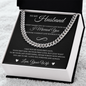 Cuban Link Chain - To My Husband "I Love You Forever and Always"