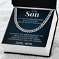 Cuban Link Chain - To My Son "Greatest Gift of My Life"