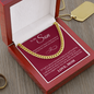 Cuban Link Chain - To My Son "I Love You"