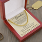 Cuban Link Chain - To My Grandson "Never Forget That I Love You"