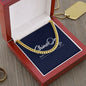 Cuban Link Chain, Stainless Steel and 14k Yellow Gold Over Stainless Steel