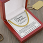 Cuban Link Chain - To My Husband Promise Necklace