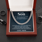 Cuban Link Chain - To My Son "Greatest Gift of My Life"