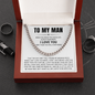 Cuban Link Chain - To My Man "I Love You"