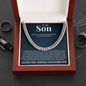 Cuban Link Chain - To My Son "I Love You Always and Forever"