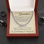 Cuban Link Chain - To My Grandson "Never Forget That I Love You"