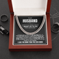 Cuban Link Chain - To My Husband "I Want To Last Forever"