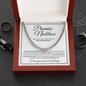 Cuban Link Chain - To My Husband Promise Necklace