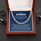 To my Man, Cuban Link Chain