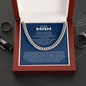 To my Man, Cuban Link Chain