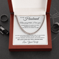 Cuban Link Chain - To My Husband "Never Forget That I Love You"
