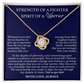 Love Knot Necklace - Spirit Of A Warrior