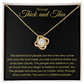Love Knot Necklace - Through Thick and Thin