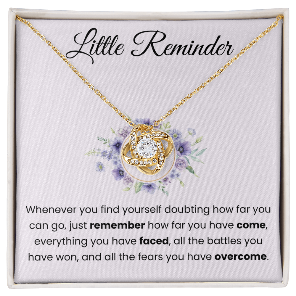 Love Knot Necklace - Little Reminder