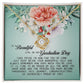 To a Beautiful Girl on Her Graduation Day, Love Knot Necklace