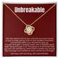 Love Knot Necklace - Unbreakable