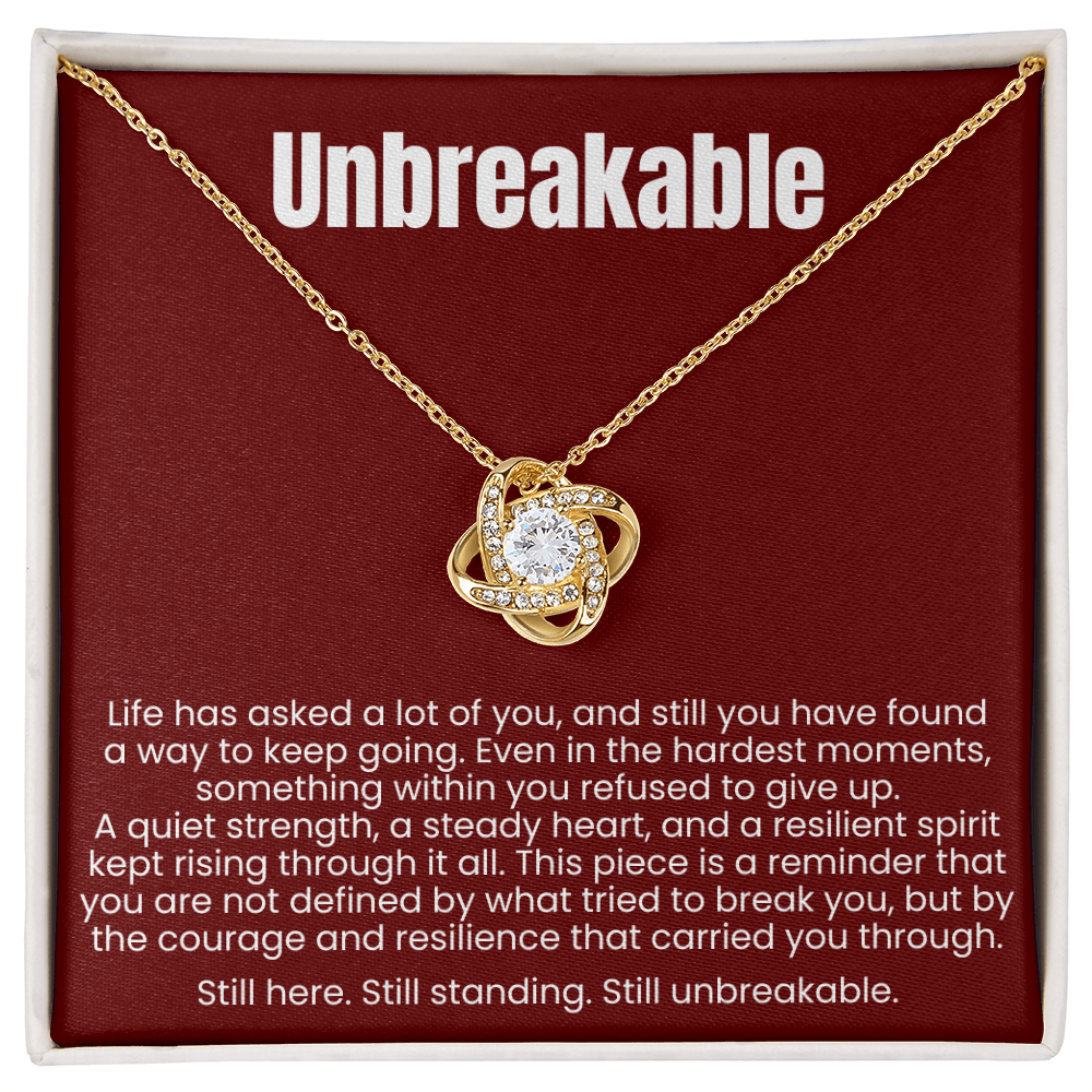 Love Knot Necklace - Unbreakable