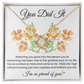Love Knot Necklace - You Did It