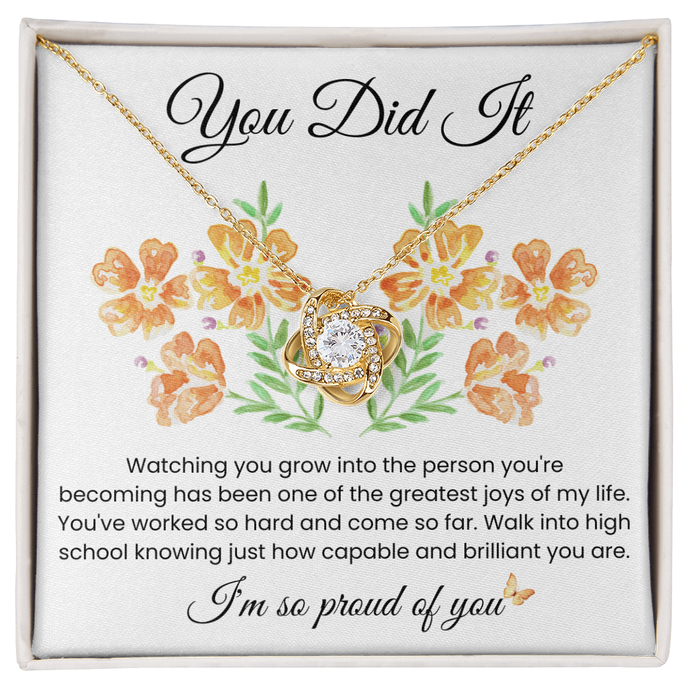 Love Knot Necklace - You Did It