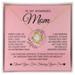 To My Boyfriend's Mom "I Fell In Love With Your Son" Love Knot Necklace