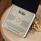 Love Knot Necklace - To My Wife "How Special You Are To Me"