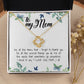 To My Mom, Love Knot Necklace