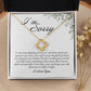 I'm Sorry Gift, Love Knot Necklace