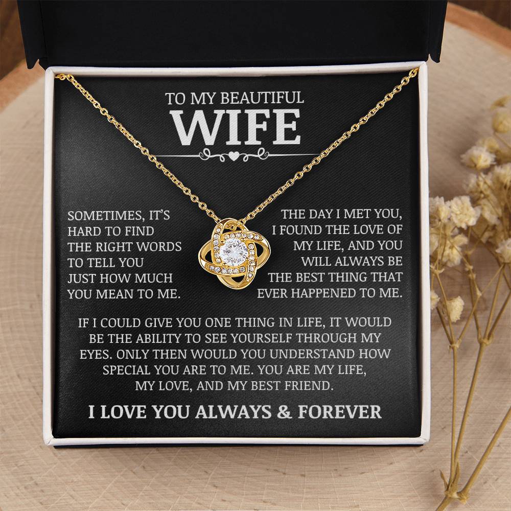 To My Beautiful Wife "I Found The Love of My Life"