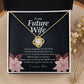 To My Future Wife, Love Knot Necklace