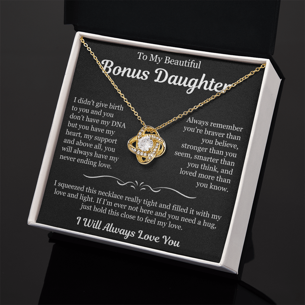 To My Beautiful Bonus Daughter