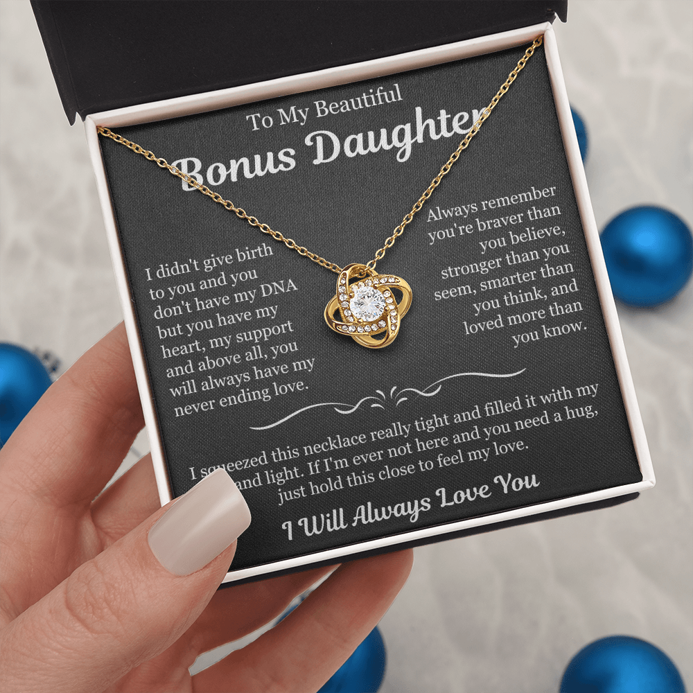 To My Beautiful Bonus Daughter