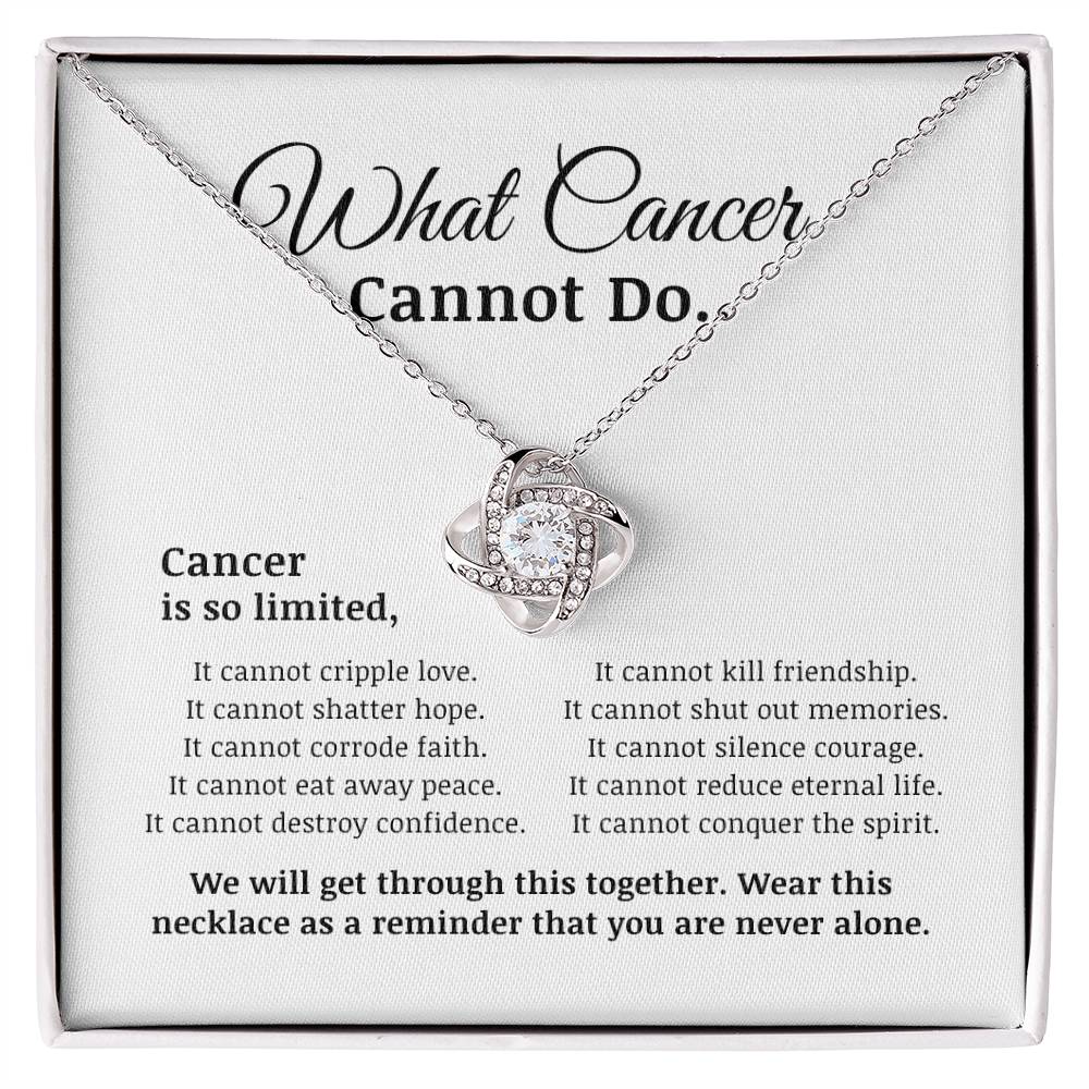 Cancer Gifts for Women, Jewelry for Cancer Survivor, Inspirational Necklaces with Meaningful Caring Message Card and Gift Box, Cancer Gifts for Friends, Mom, Daughter, Patients