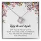 Enjoy The Next Chapter, Love Knot Necklace