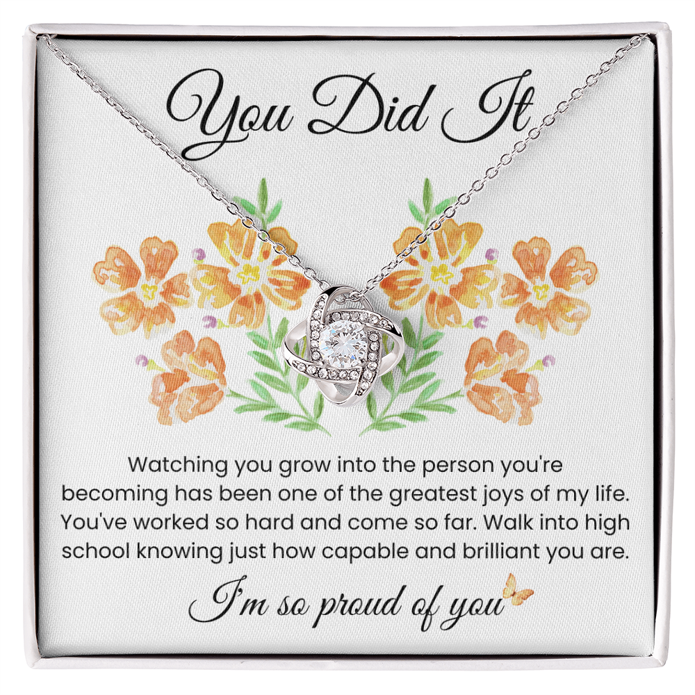 Love Knot Necklace - You Did It