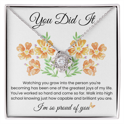 Love Knot Necklace - You Did It