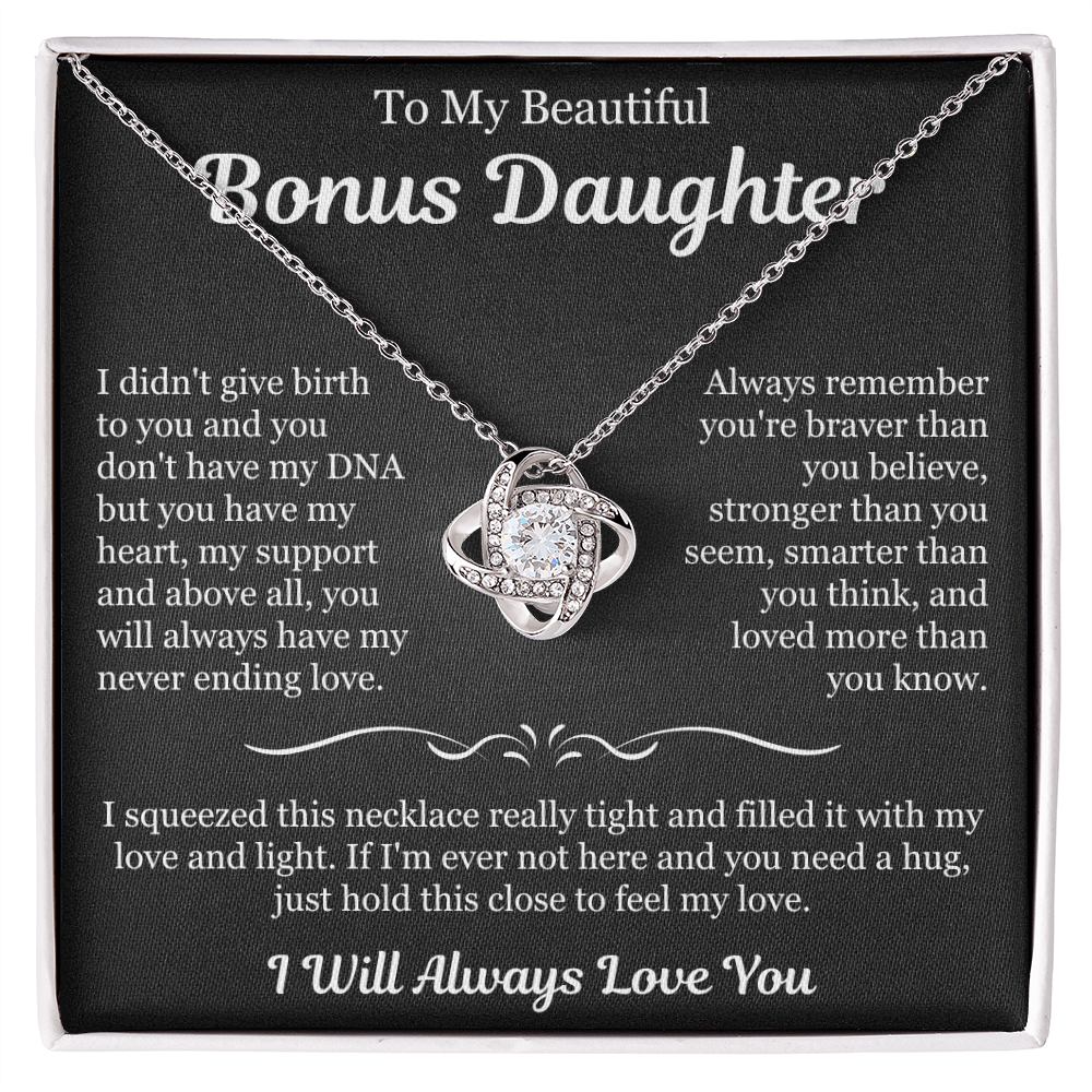 To My Beautiful Bonus Daughter