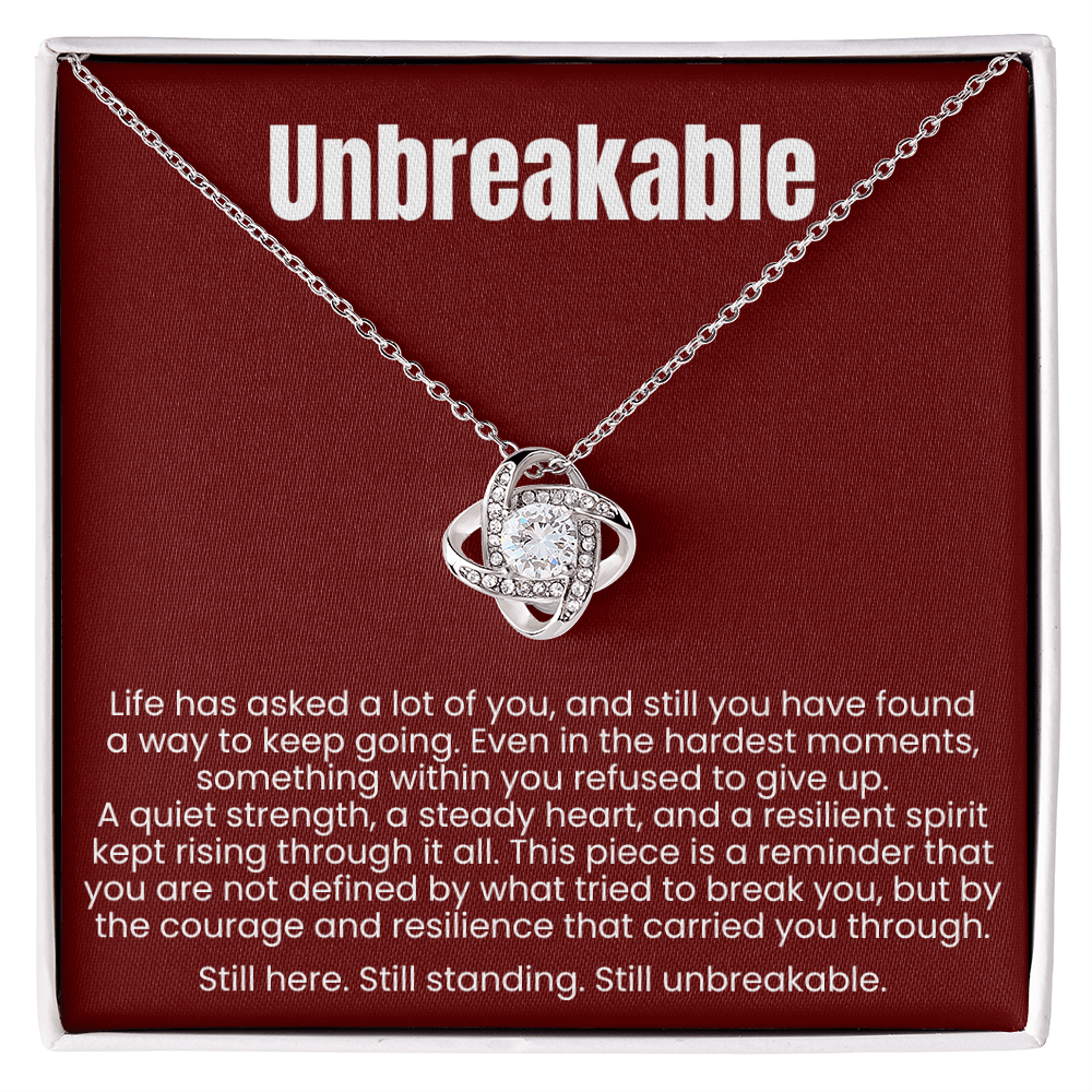 Love Knot Necklace - Unbreakable