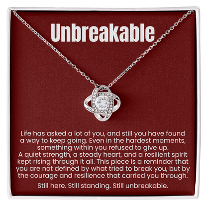 Love Knot Necklace - Unbreakable