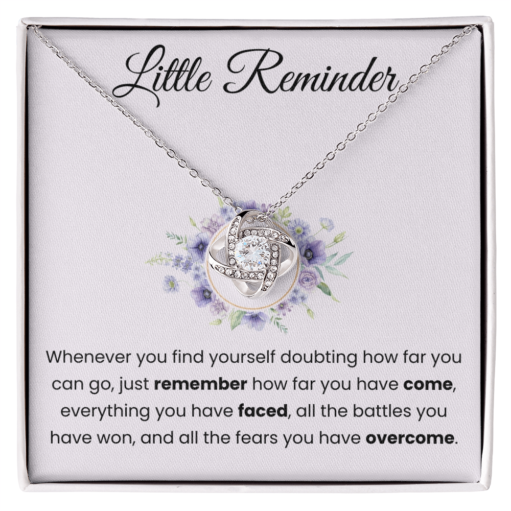Love Knot Necklace - Little Reminder