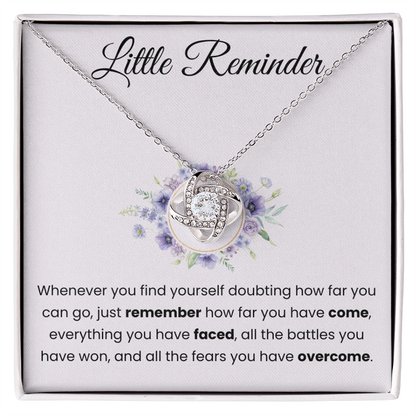 Love Knot Necklace - Little Reminder