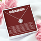 Love Knot Necklace - Unbreakable