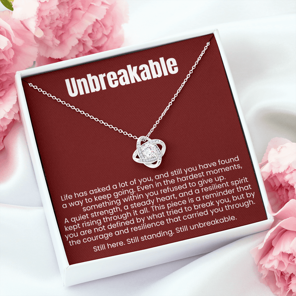 Love Knot Necklace - Unbreakable