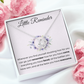 Love Knot Necklace - Little Reminder